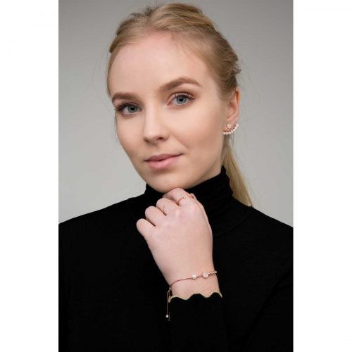 Pulsera Perla Natural y Circonitas 3 Joyas con Perlas SUTILLE Pulsera Perla Natural y Circonitas Joyas OnLine Plata de Ley 925 y Oro 18K. pendientes flotantes ear climbers ear jackets ear cuffs pulsera anillos