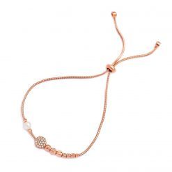 Pulsera Perlas y Circonitas Joyas con Perlas OnLine Plata de Ley 925 y Oro 18K. pulseras SUTILLE pulsera perla natural y circonitas