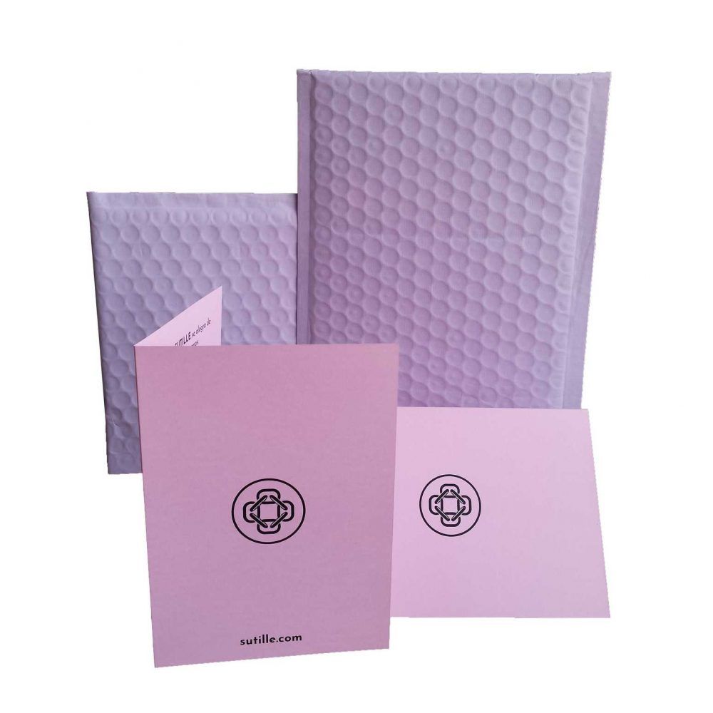 packaging SUTILLE ecológico eco-friendly plastic free Joyas de moda para mujer