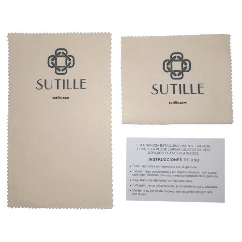 Toallitas Limpia Plata y Oro Gamuzas Para Joyas como limpiar plata y joyas SUTILLE Joyas Cool&Chic