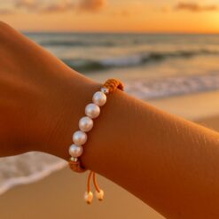 Pulsera Perlas Personalizada SUTILLE joyas con Perlas Naturales