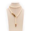 Collar serpiente perlas naturales SUTILLE Detalle cierre