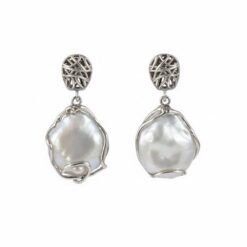 Pendientes Largos de Madreperla SUTILLE Joyas con Perlas Pendientes Largos para boda y eventos joyas personalizadas