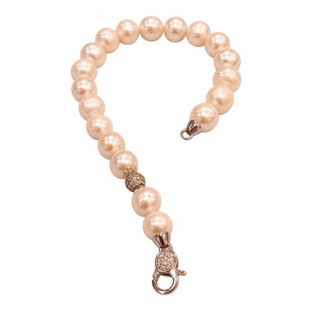 Pulsera Perlas 4 Pulsera Perlas Blancas Naturales SUTILLE Joyas con Perlas Pulsera personalizada para bodas eventos