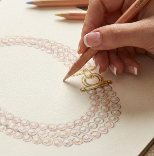 Joyas Personalizadas Collares por Encargo Perlas Naturales Cómo llevar un collar de perlas de 3 vueltas