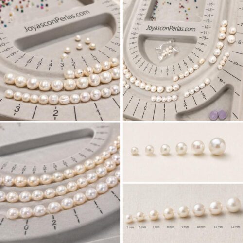 qué tamaño de perla elegir collar perlas SUTILLE Joyas con Perlas